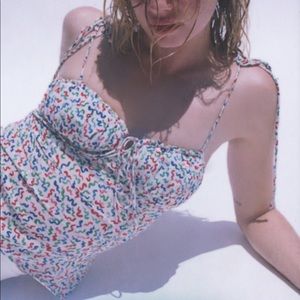 Realisation Par Adjustable Tie Bustier Tank